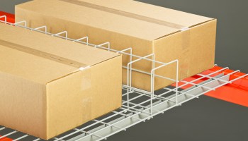 wire mesh shelving