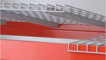 wire mesh shelving